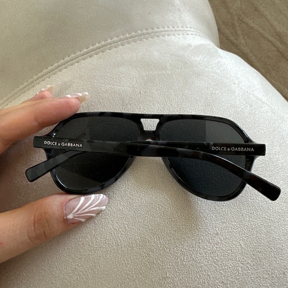 COPY - Boys Dolce & Gabbana Model DG4201 Size 52 12 125 Aviator Pilot Shape Gra… - Picture 2 of 14